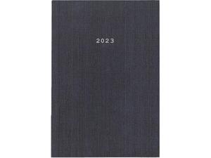 Ημερολόγιο ημερήσιο NEXT Fabric δετό 12x17cm 2023 σκούρο γκρι